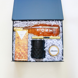 cheers gift box, champagne gift box, client appreciation gift box, real estate agent gift box, closing gift box, job promotion gift box, work anniversary, cheers, confete gifts and party boxes.