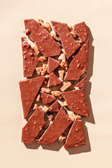 Sticky Toffee Milk Chocolate Bar by Compartés for g