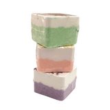 Benjamin Soap Co, Bath Bomb Cube, Lavender Shea, Confete Party