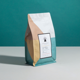 Broadcast Coffee Roasters 11oz Colombia Del Campo coffee bag.
