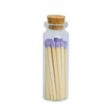 Chandler Studio, Small Match Bottles, Safety Matches in Jars - Purple, Confete Party,