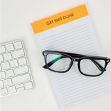 Chez Gagne, Get Shit Done Notepad, Confete Party