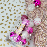 Chez Gagne, Let's Get Merry - Holiday Rocks Glass, Confete Party