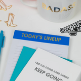 Chez Gagne, Today's Lineup Notepad, Confete Party