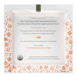 Flying Bird Botanicals, Lavender Orange Grey Tea, Confete Party