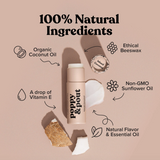 Poppy & Pout, Island Coconut, Lip Balm, Eco-friendly, Confete Party