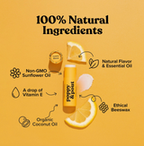 Poppy & Pout, Lip balm, Lemon Bloom, Confete Party