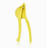 Yellow aluminum citrus press juicer for lemons handheld manual lemon squeezer kitchen tool