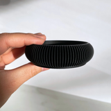 Sonnihaus, Stackable Catchall Tray, Black, Confete Party