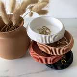 Sonnihaus, Stackable Catchall Tray, White, Confete Party