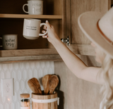 Sweet Water Decor, Sweater Weather Stoneware Coffee Mug, Confete Party