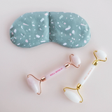 Talking Out Of Turn, Face Stone Roller, White + Gold, Pink, Confete Party