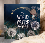 The World Waited for You new baby keepsake book.