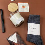 Scents of the Northwest Harvest Soy Candle, Fireside, Confete gifts