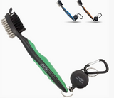 Pro Golf club brush and groove cleaner with durable bristles for cleaning golf club grooves and removing course debris.