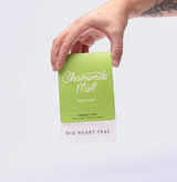 Big Heart Tea Co, Chamomile Mint Tea, confete party, tea for two, made in usa, women owned