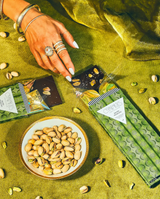 Compartés Salted Pistachio Dark Chocolate Bar