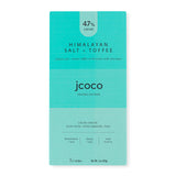 JCOCO Himalayan Salt + Toffee, chocolate, toffee, sea salt