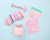 Spa day gift box, at home spa gift, patchology eye gels