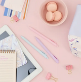 Talking out of turn jotter pen set, feeling myself, self love pen, positive vibes, confete party box