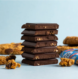 Seattle Chocolate, Thank you chocolate chip cookie dark chocolate truffle bar, confete party box