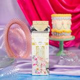 Compartés Chocolatier Birthday Cake gourmet white chocolate bar , vanilla, sprinkles, party