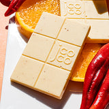 Yucatan Peninsula - a fresh sliced orange with a light dusting of chili powder