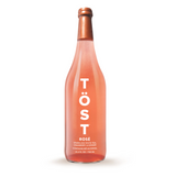 tost Rose non-alcholic sparkling wine, confete party, non-alcoholic beverage, non-alcoholic gift