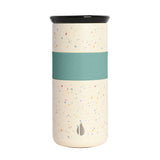 16oz Insulated Coffee Tumbler with Ceramic Lid in Rainbow Speck