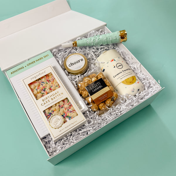 B-day, Birthday Gift Box, Adult, Colorful 
