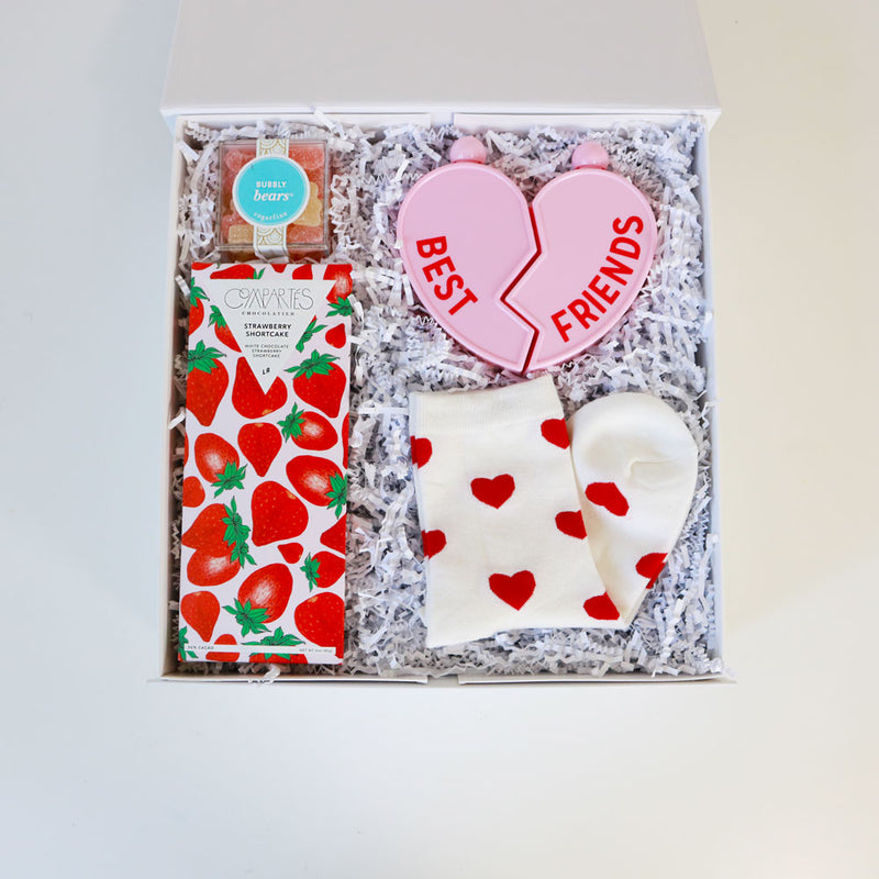 NEW BFF Box, Galentine's Day Box, Valentine's Day box, best friend gift box, gift box for millennials, work bff box