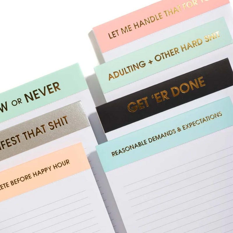 Chez Gagne, Get 'Er Done Notepad, Confete Party