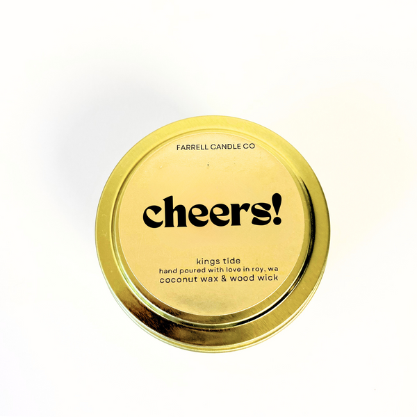 Farrell Candle Co., Cheers, Candles, Confete Party