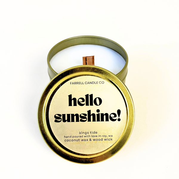 Farrell Candle Co., Hello Sunshine, Candles, Confete Party