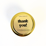 Farrell Candle Co., Thank You, Candles, Confete Party