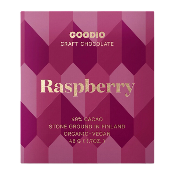 Goodio Chocolate, Raspberry, Confete Party