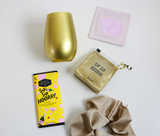 Hooray + Rosé bachelorette party box, gift box, silk scrunchie, sip sip hooray pinch provision, seattle chocolate - 5 copy