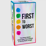First To Worst: How Your Friends & Family Rank Things Game