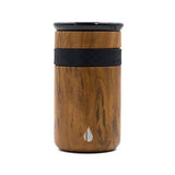 12oz Insulated Coffee Tumbler with Ceramic Lid in Teakwood