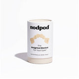 Nodpod Weighted Sleep Mask in Bone with four weighted pods