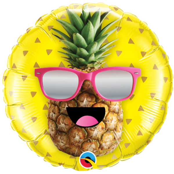 Mr. Cool Pineapple Foil Balloon
