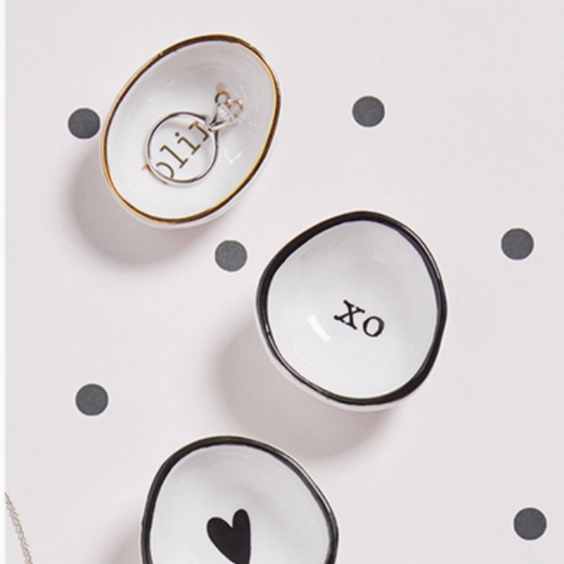 Santa Barbara Design Studio by Creative Brands, Ring dish, Xo, Confete Party