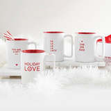 Santa Barbra Design Studio by Creative Brands, Holiday Organic Mug, Love you More, Valentine's Day, Confete Party