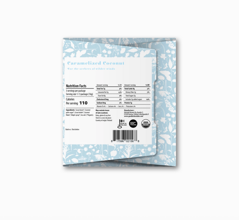 Goodio Chocolate - Caramelized Coconut