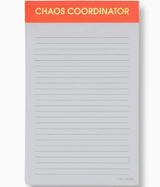 Chaos Coordinator Notepad