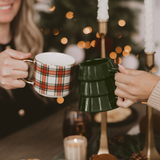 Sweet Water Decor green Christmas tree coffee mug for holiday gifting.