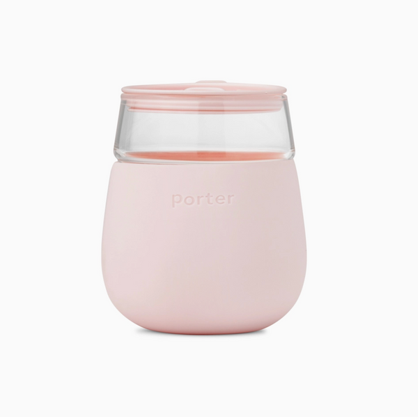 W&P, Silicone Wine Glass Cup, Pink, Confete Party