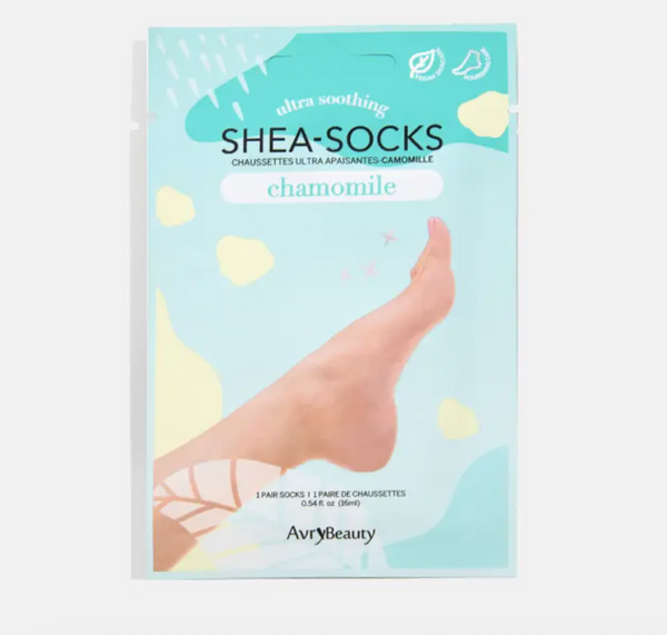 Avry Shea-socks chamomile, at home spa, pedicure, confete gifts 