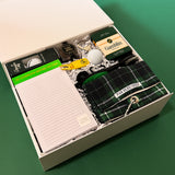 Luxury golf gift box perfect for Father's Day, birthdays, client gifts, retirements, and golf enthusiasts.