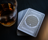 Premium Cocktail Kits 2 Go poker card deck featuring a whiskey-inspired design, ideal for gift boxes, parties, and whiskey lovers.